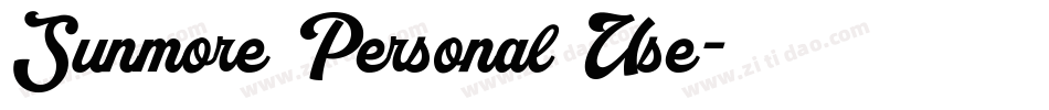 Sunmore Personal Use字体转换